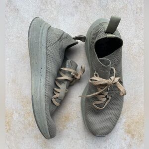 REI Co Op Trailbreak Women's Olive Knit Lace Up Athletic Sneakers Size 7